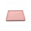 Süet Kumaş Pembe Renk 34/24 Cm Batırmalı Bileklik Kelepçe Tablası
