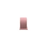 Süet Kumaş Pembe Renk Ayaklı 9/7 cm Küpe Sergileme Dekoru