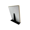 Süet Kumaş Tırnaklı Siyah Renk 34/24 Cm Stand
