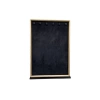 Süet Kumaş Tırnaklı Siyah Renk 34/24 Cm Stand