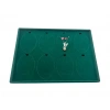 Süet Kumaş Yeşil 34-24 Cm Ayaklı 8 Pedli Kolye Tabla Stand