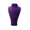 Süet Kumaş Mor Renk Boy 27/12 cm Kolye Takı Sergileme Mankeni