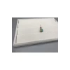 Yerli Süet Krem Küpe Tabla Standı