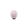 Yerli Üretim Ahşap Model İmera Deri Kumaş Pembe Renk Boy 25 cm Kolye Takı Sergileme Mankeni