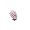 Yerli Üretim Ahşap Model İmera Deri Kumaş Pembe Renk Boy 25 cm Kolye Takı Sergileme Mankeni
