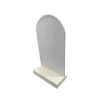 Yerli Üretim Batum Model Süet Kumaş Krem Renk 26/15 Cm Ayaklı Kolye Sergileme Standı