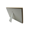 Yerli Üretim Brüksel Model Enine Süet Kumaş Sütlü Kahve 34-24 Cm Ayaklı Üçlü Set Tabla Stand