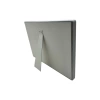 Yerli Üretim Bükreş Model Dikine Süet Kumaş Gri 34-24 Cm Ayaklı Üçlü Set Tabla Stand