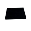 Yerli Üretim Bükreş Model Dikine Süet Kumaş Siyah 34-24 Cm Ayaklı Üçlü Set Tabla Stand