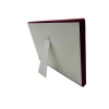 Yerli Üretim Bükreş Model Dikine Süet Kumaş Sütlü Kahve 34-24 Cm Ayaklı Üçlü Set Tabla Stand