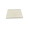 Yerli Üretim Cezayir Model Süet Kumaş Krem Renk 34/24 Cm Kademeli Çekmece İçi Küpe Standı