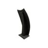 Yerli Üretim Dubai Model Süet Kumaş Füme Renk 25/12 Cm Kolye -zincir Ayaklı Stand
