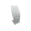 Yerli Üretim Dubai Model Süet Kumaş Gri Renk 18/9 Cm Kolye - Zincir Ayaklı Stand