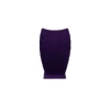Yerli Üretim Dubai Model Süet Kumaş Mor Renk 12/8 Cm Kolye - Zincir Ayaklı Stand