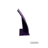 Yerli Üretim Dubai Model Süet Kumaş Mor Renk 18/9 Cm Kolye -Zincir Ayaklı Stand