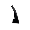 Yerli Üretim Dubai Model Süet Kumaş Siyah Renk 18/9 Cm Kolye -zincir Ayaklı Stand
