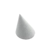 Yerli Üretim Huni Model Süet Kumaş Gri Renk 8/8 Cm Bileklik-Saat Sergileme Standı