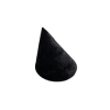 Yerli Üretim Huni Model Süet Kumaş Siyah Renk 8/8 Cm Bileklik-Saat Sergileme Standı