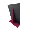 Yerli Üretim Keten Kumaş Bordo Renk 35/25 Cm Ayaklı Tırnaklı Tesbih Yüzük Kombin Sergileme Standı