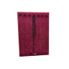 Yerli Üretim Keten Kumaş Bordo Renk 35/25 Cm Ayaklı Tırnaklı Tesbih Yüzük Kombin Sergileme Standı