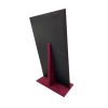 Yerli Üretim Keten Kumaş Bordo Renk 45/25 Cm Ayaklı Tırnaklı Tesbih Yüzük Kombin Sergileme Standı