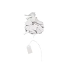 Yerli Üretim Küçük Boy Beyaz Renk 2 /1 cm 80 adet Karton İpli Fiyat Etiketi