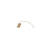 Yerli Üretim Küçük Boy Kraft Renk 2 /1 cm 80 adet Karton İpli Fiyat Etiketi