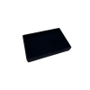 Yerli Üretim Küçük Boy Süet Kumaş Siyah Renk 22/14 Cm Servis Tablası