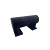 Yerli Üretim Kücük Boy Süet Kumaş Siyah Renk 31 cm Ayaklı Taç Standı