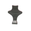 Yerli Üretim Londra Model Süet Kumaş Bordo Renk 28/ 22 Cm Takım Kolye-Küpe-Yüzük Sergileme Mankeni