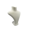 Yerli Üretim Londra Model Süet Kumaş Krem Renk 28/22 Cm Kolye Sergileme Mankeni