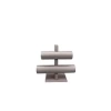 Yerli Üretim Lüx İmera Deri Kumaş Bronz Renk Boy 22 cm En 24 cm 2Lİ T Model Bilezik Sergileme