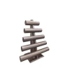 Yerli Üretim Lüx İmera Deri Kumaş Bronz Renk Boy 45 cm En 38 cm 5li T Model Bilezik Sergileme