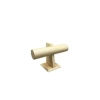 Yerli Üretim Lüx İmera Deri Kumaş Krem Renk Boy 15 cm En 23 cm Tekli T Model Bilezik Sergileme