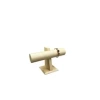 Yerli Üretim Lüx İmera Deri Kumaş Krem Renk Boy 15 cm En 23 cm Tekli T Model Bilezik Sergileme