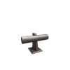 Yerli Üretim Lüx İmera Deri Kumaş Lacivert Renk Boy 15 cm En 23 cm Tekli T Model Bilezik Sergileme