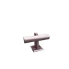 Yerli Üretim Lüx İmera Deri Kumaş Pembe Renk Boy 15 cm En 23 cm Tekli T Model Bilezik Sergileme