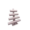 Yerli Üretim Lüx İmera Deri Kumaş Pembe Renk Boy 38 cm En 33 cm 4lü T Model Bilezik Sergileme