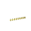 Yerli Üretim Metal Malzeme Sarı Renk Bir Metre Tesbih&Takı Sergileme Askısı