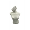 Polyester Malzeme Beyaz Renk 48 / 28 cm Takı Sergileme Mankeni