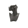 Yerli Üretim Polyester Malzeme Gri Renk 28 / 18 cm Takı Sergileme Mankeni