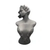 Polyester Malzeme Gri Renk 50 / 28 cm Takı Sergileme Mankeni