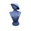 Polyester Malzeme Mavi Renk 45 / 28 cm Takı Sergileme Mankeni