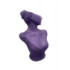 Polyester Malzeme Mor Renk 40 / 25 cm Takı Sergileme Mankeni