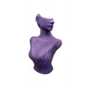Polyester Malzeme Mor Renk 40 / 25 cm Takı Sergileme Mankeni