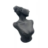 Polyester Malzeme Siyah Renk 40 / 25 cm Takı Sergileme Mankeni