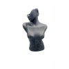 Polyester Malzeme Siyah Renk 48 / 28 cm Takı Sergileme Mankeni