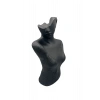 Polyester Malzeme Siyah Renk 48 / 28 cm Takı Sergileme Mankeni