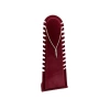 Yerli Üretim Riyad Model Süet Kumaş Bordo Renk 31/11 Cm Ayaklı Kolye-halhal Sergileme Standı