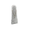 Yerli Üretim Riyad Model Süet Kumaş Gri Renk 31/11 Cm Ayaklı Kolye-halhal Sergileme Standı